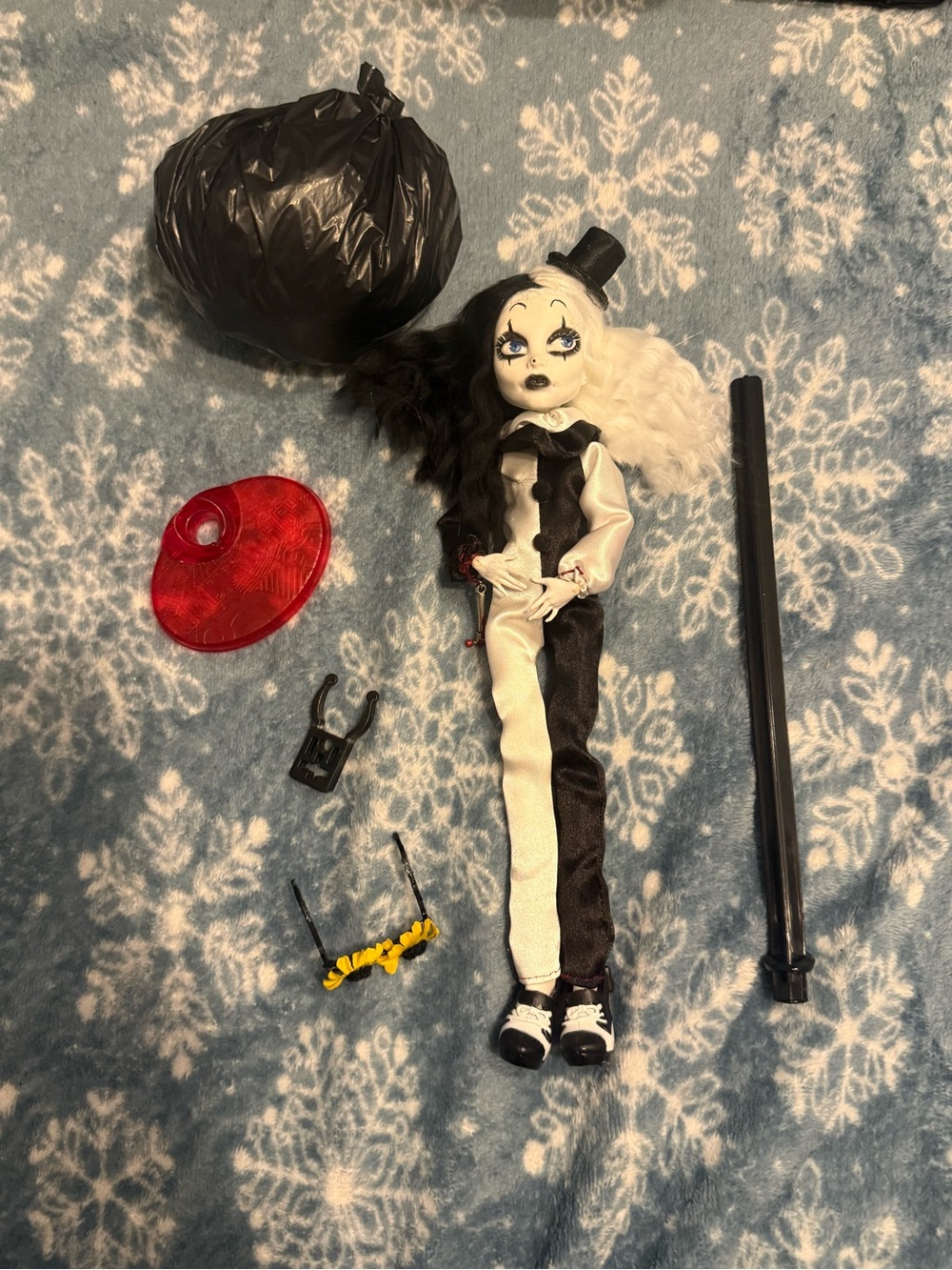 Custom Monster High Art the Clown Doll